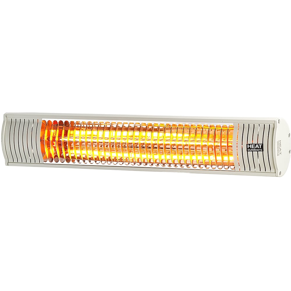 Shadow White Ultra Low Glare Patio Heater 2000W Image