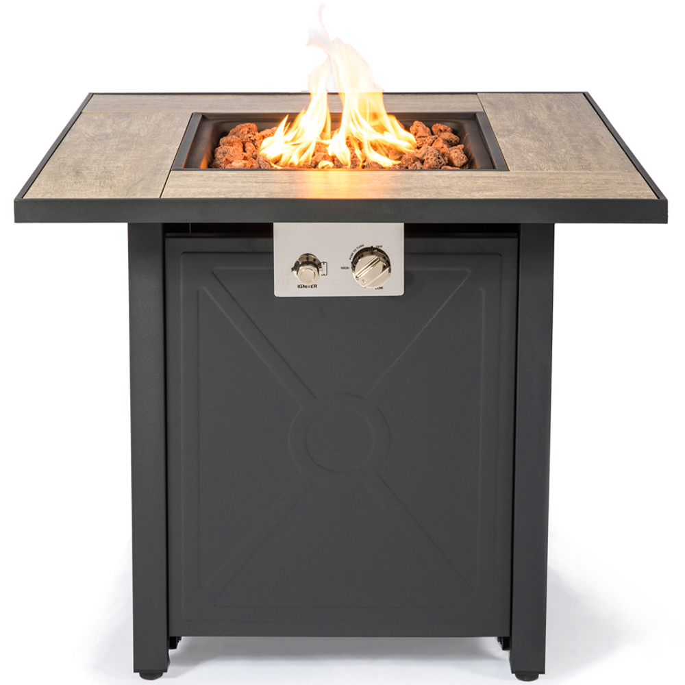 MDA Designs Kamar Propane Outdoor Firepit Image 4
