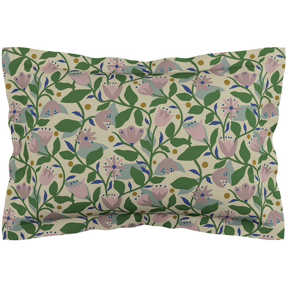 Scion Dancing Daisies Lavender and Honey Super King Size Duvet Set Image 3