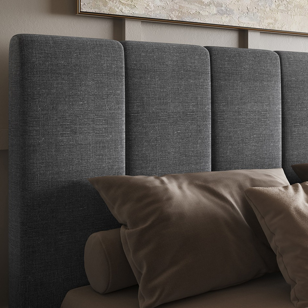 Flair Waltz King Size Fabric Ottoman Bed Image 4