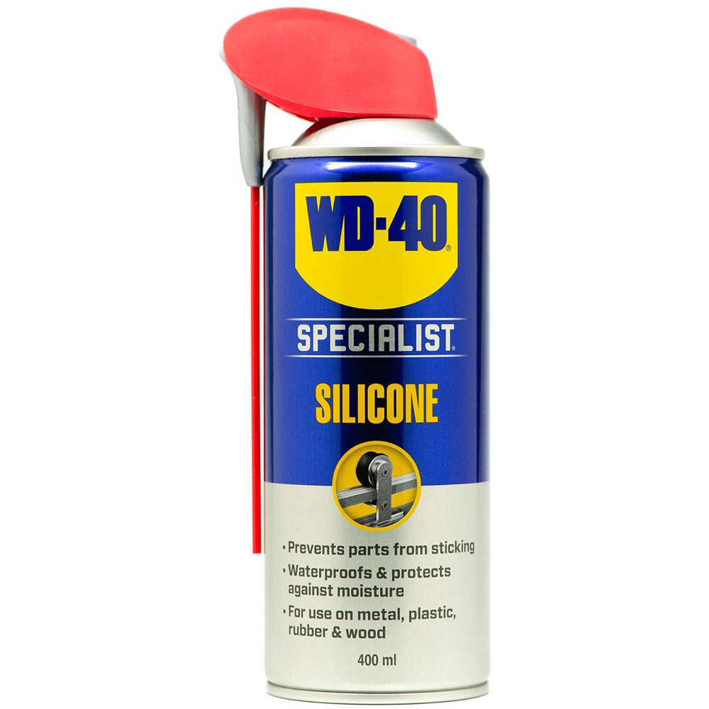 WD-40 Ultimate Multi-Use Lubricant 5L with Spray Applicator and 400ml Specialist Silicone Image 4