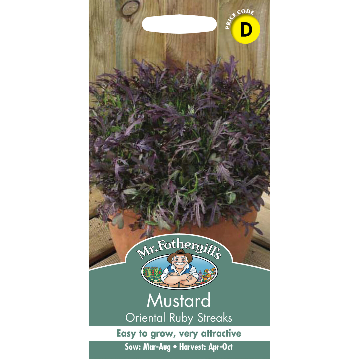 Oriental Ruby Streaks Mustard Seeds Image 1