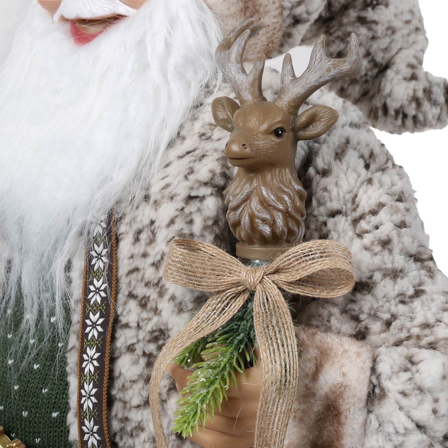 Woodland Standing Santa Image 4