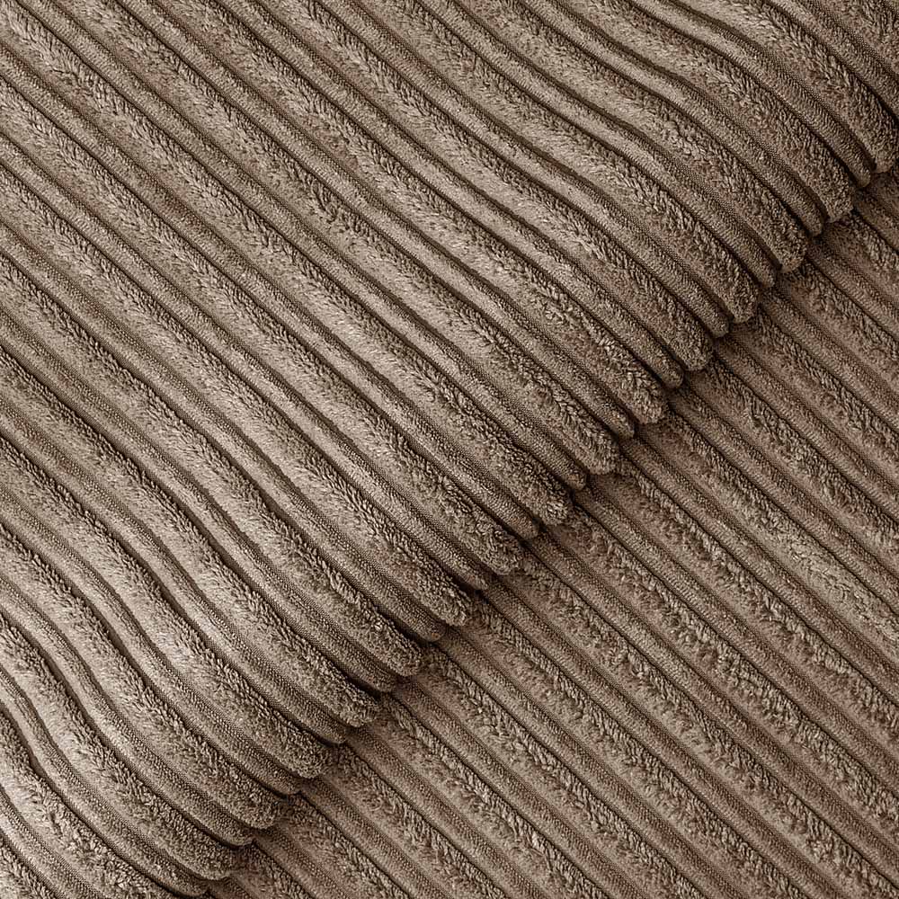 Luxor 6 Seater Coffee Jumbo Cord Full Back Sofa Suite Image 3