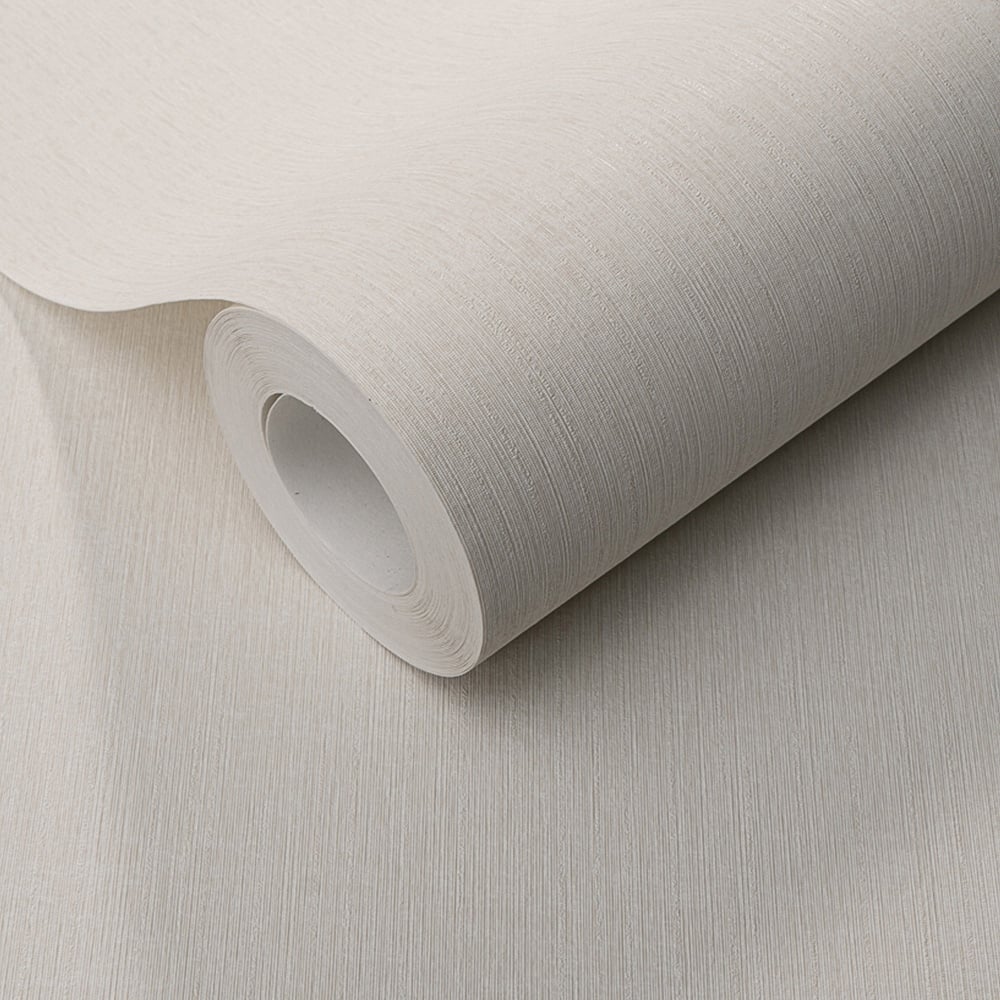 Erismann Decadent Textured Luxury Plain Cream Vinyl Wallpaper Image 2