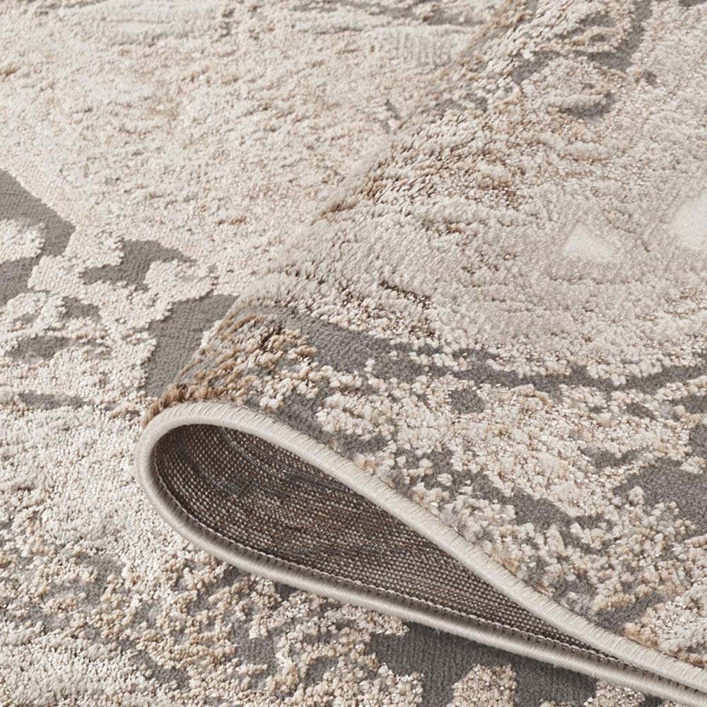 Desire Rugs Elysium Modern Abstract Action Metallic Astral Gold Rug 60 x 220cm Image 4