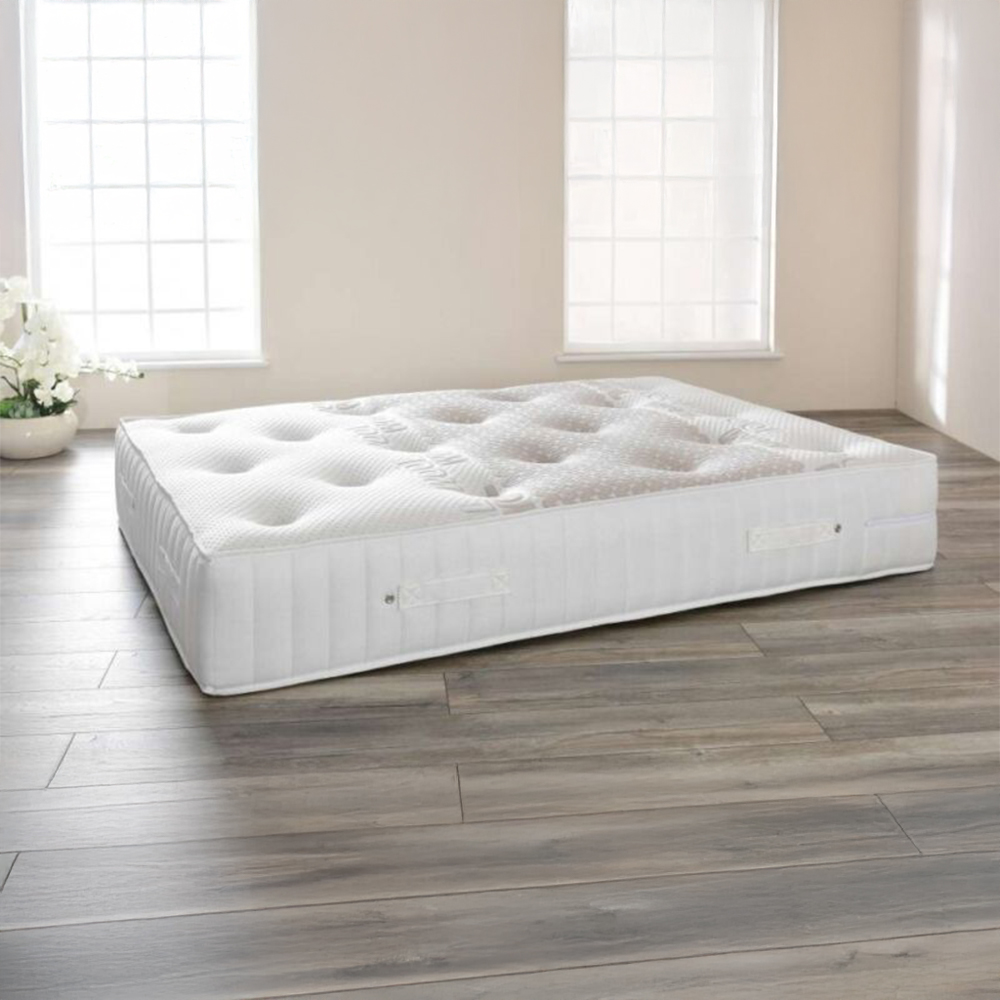 Comfy Living Single White Pocket Sprung Mattress Image 2
