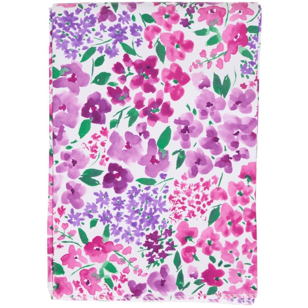 Ditsy Wipe Clean Tablecloth Purple Image 2