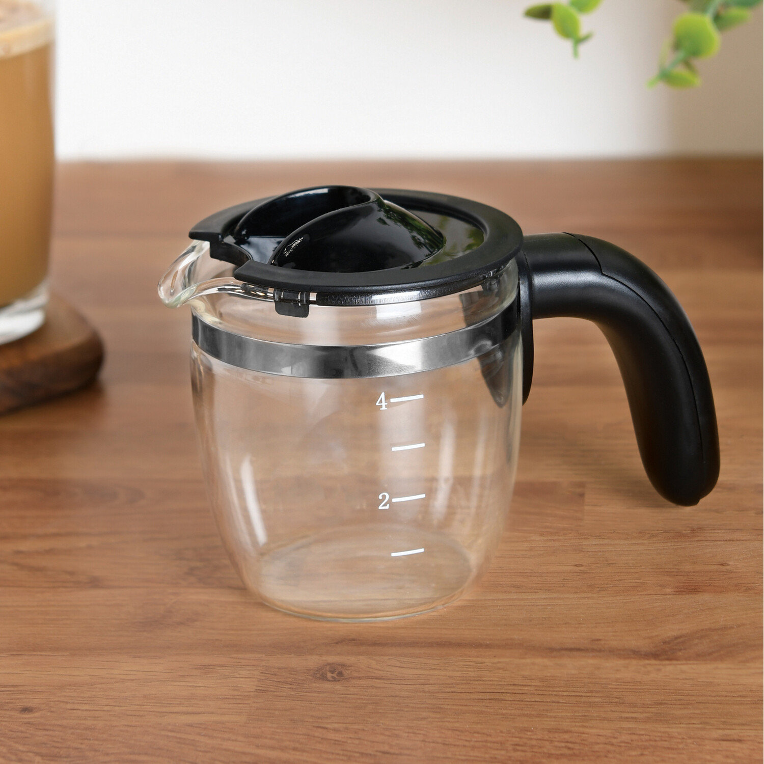 3.5 Bar Coffee Machine with Frothing Function Black Image 7