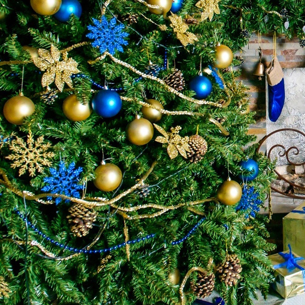 Living and Home Gold Bauble 36 Pack Image 2