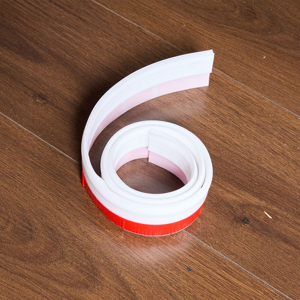 Living and Home Self Adhesive TPE Door Bottom Draft Excluder for Soundproofing 1m Image 2