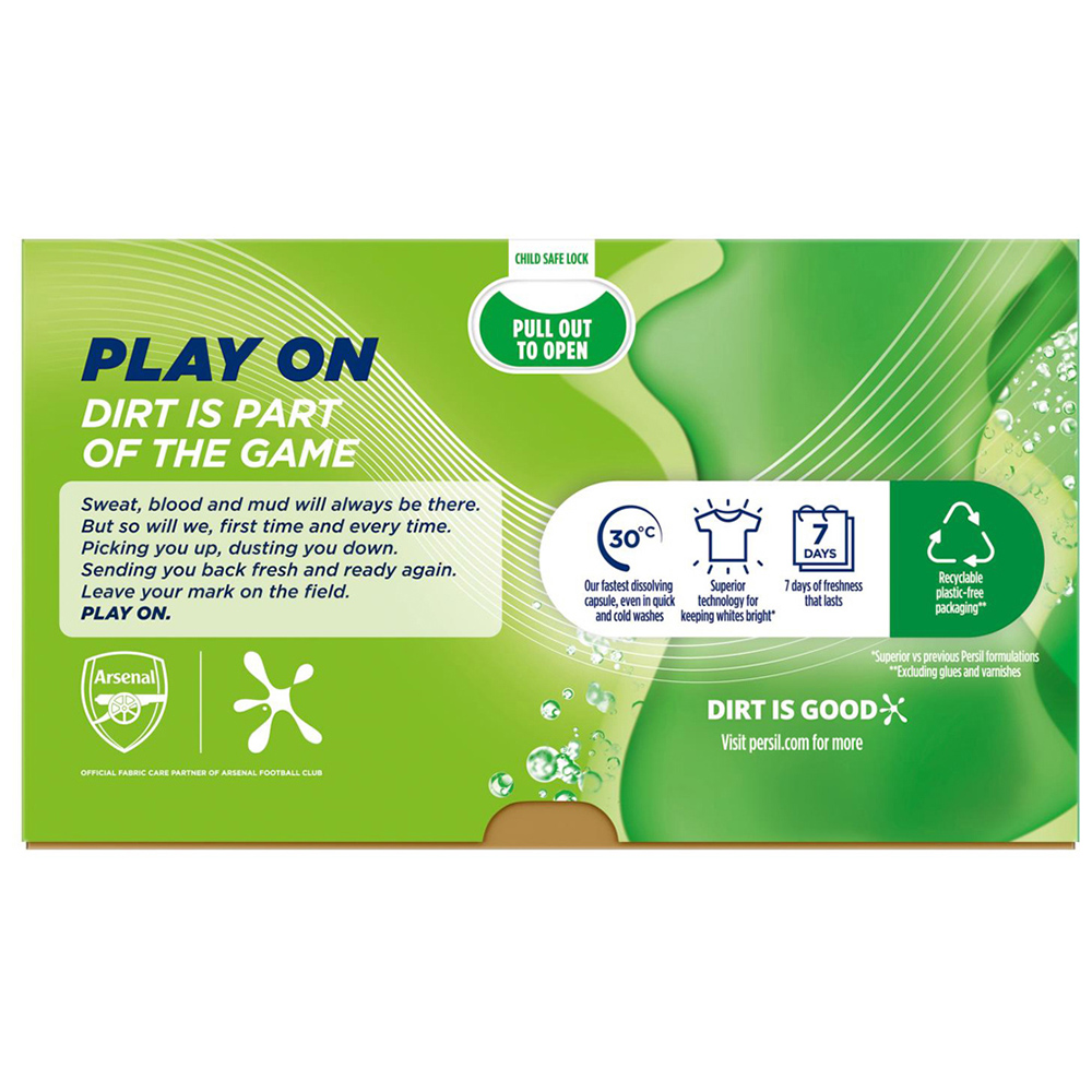 Persil Bio 3 in 1 Washing Capsules XL 36 Washes 3 Pack Image 3