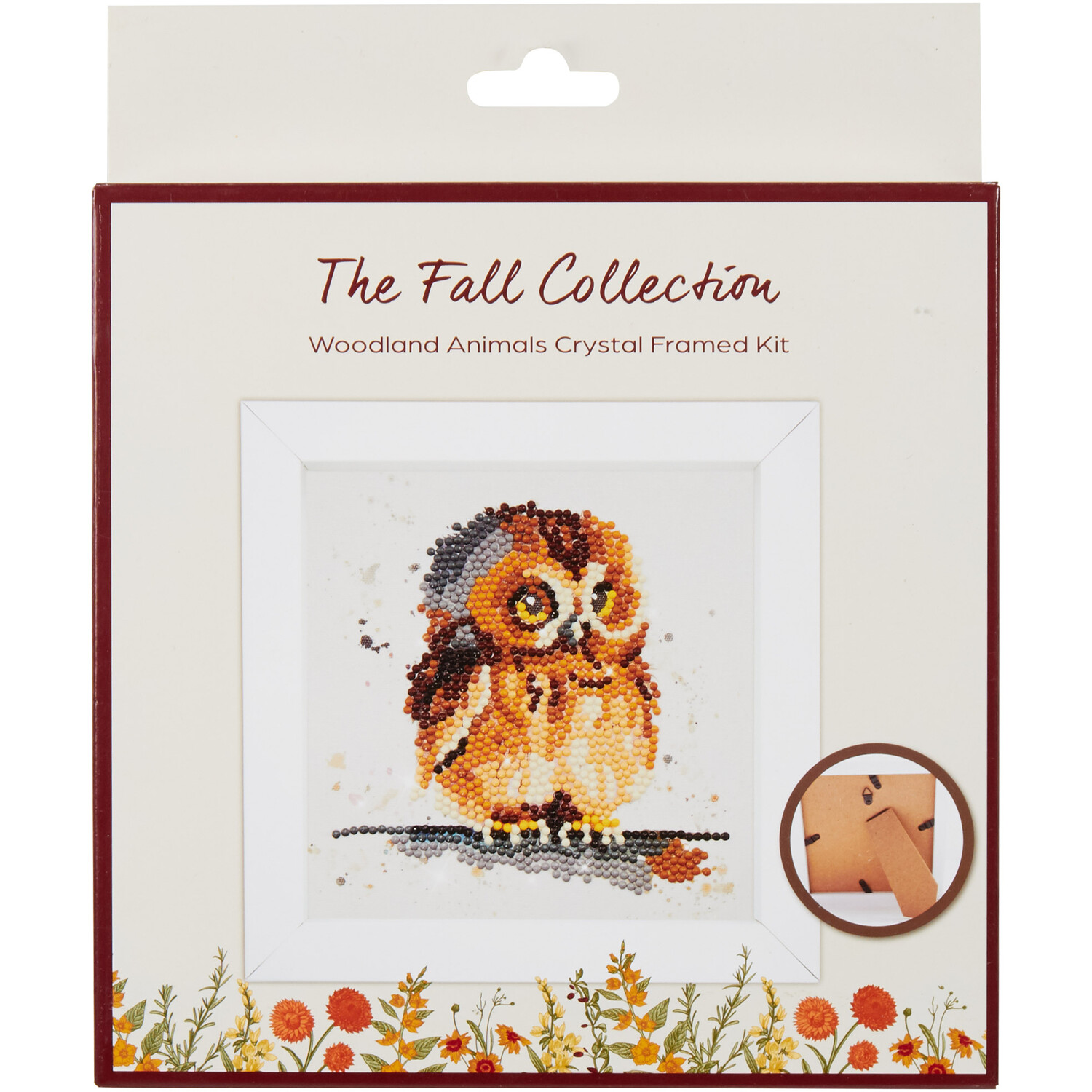 Woodland Animals Crystal Framed Kit Image 3
