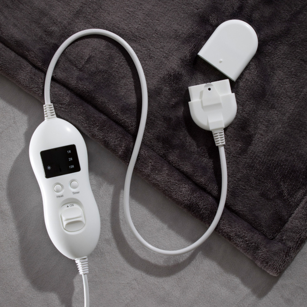 Daewoo Two Tone Heated Throw 160 x 120cm Image 6