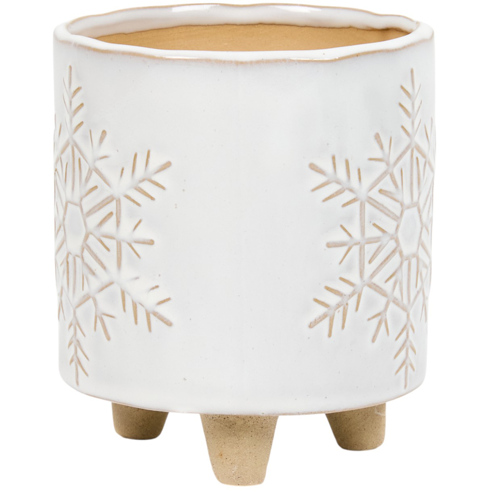 Snowflake Pot Cream Image 4
