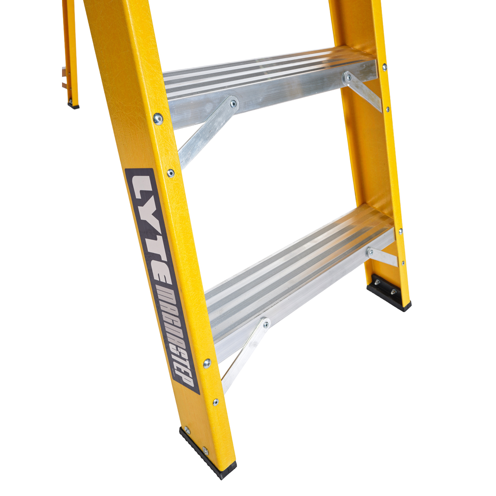 Lyte Ladders and Towers MagnaStep 5 Tread Glassfibre Swingback Step Ladder Image 3
