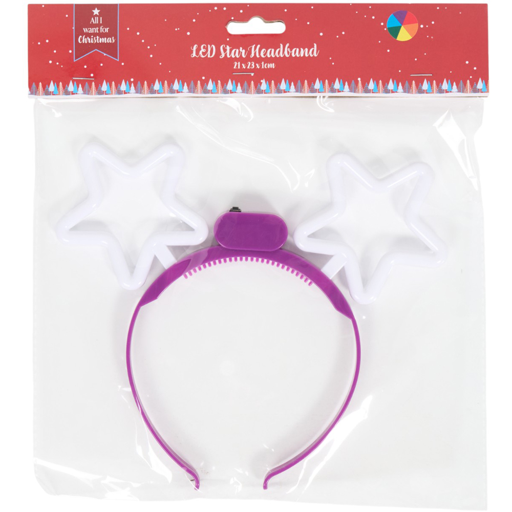 LED Star Headband Image 7
