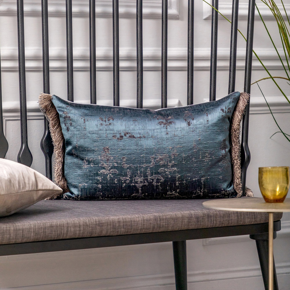 Voyage Maison Orta Midnight Feather Filled Cushion 40 x 60cm Image 2
