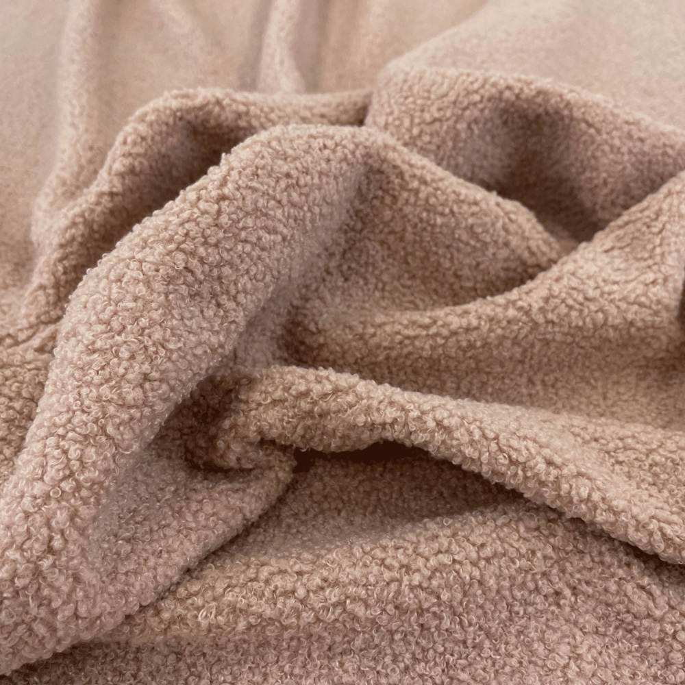 Desser Furniture Pink Boucle Fabric Cosy Chair Image 7