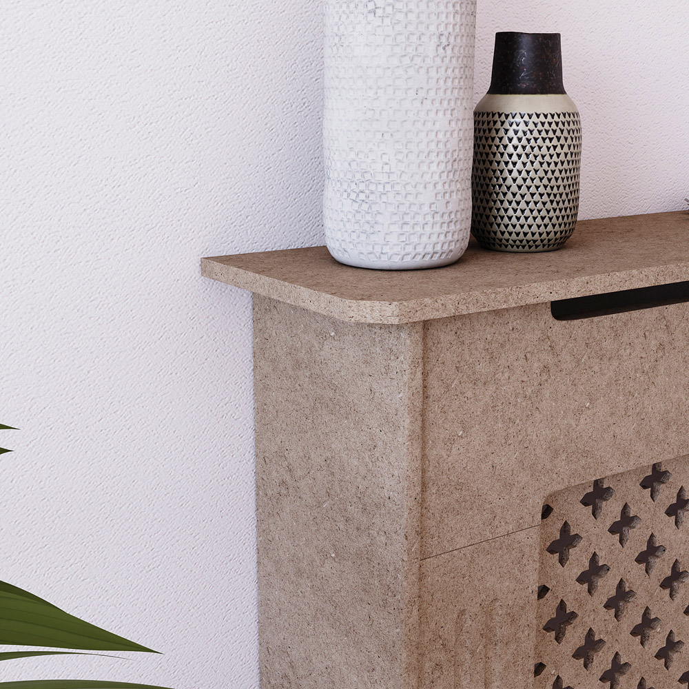 Vida Designs Oxford Unfinished Radiator Cover Small Image 5