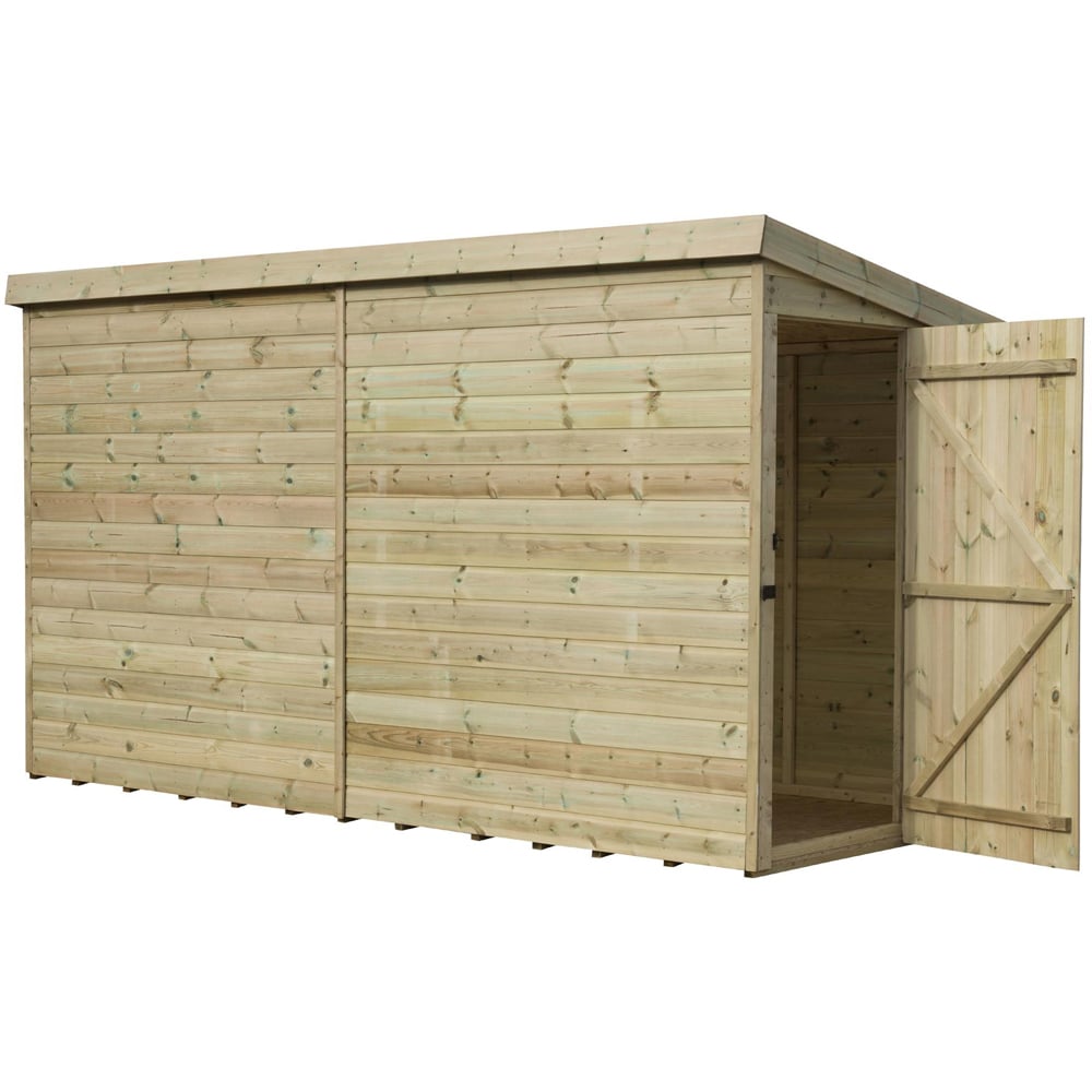Empire Sheds 2200 9 x 3ft Tongue and Groove Pent Garden Shed Image 1