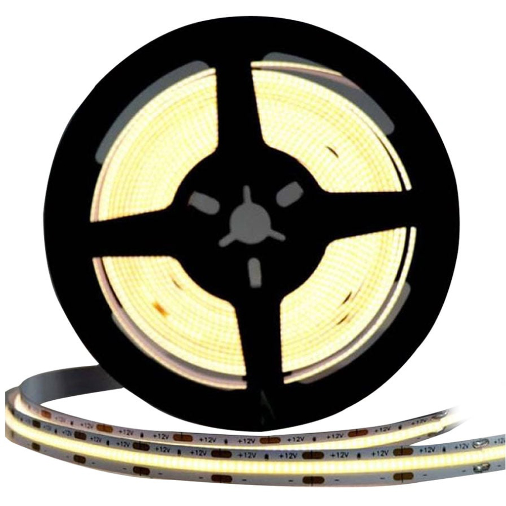 Ener-J 12V 3000K COB LED Strip Lights 5 meters Image 1