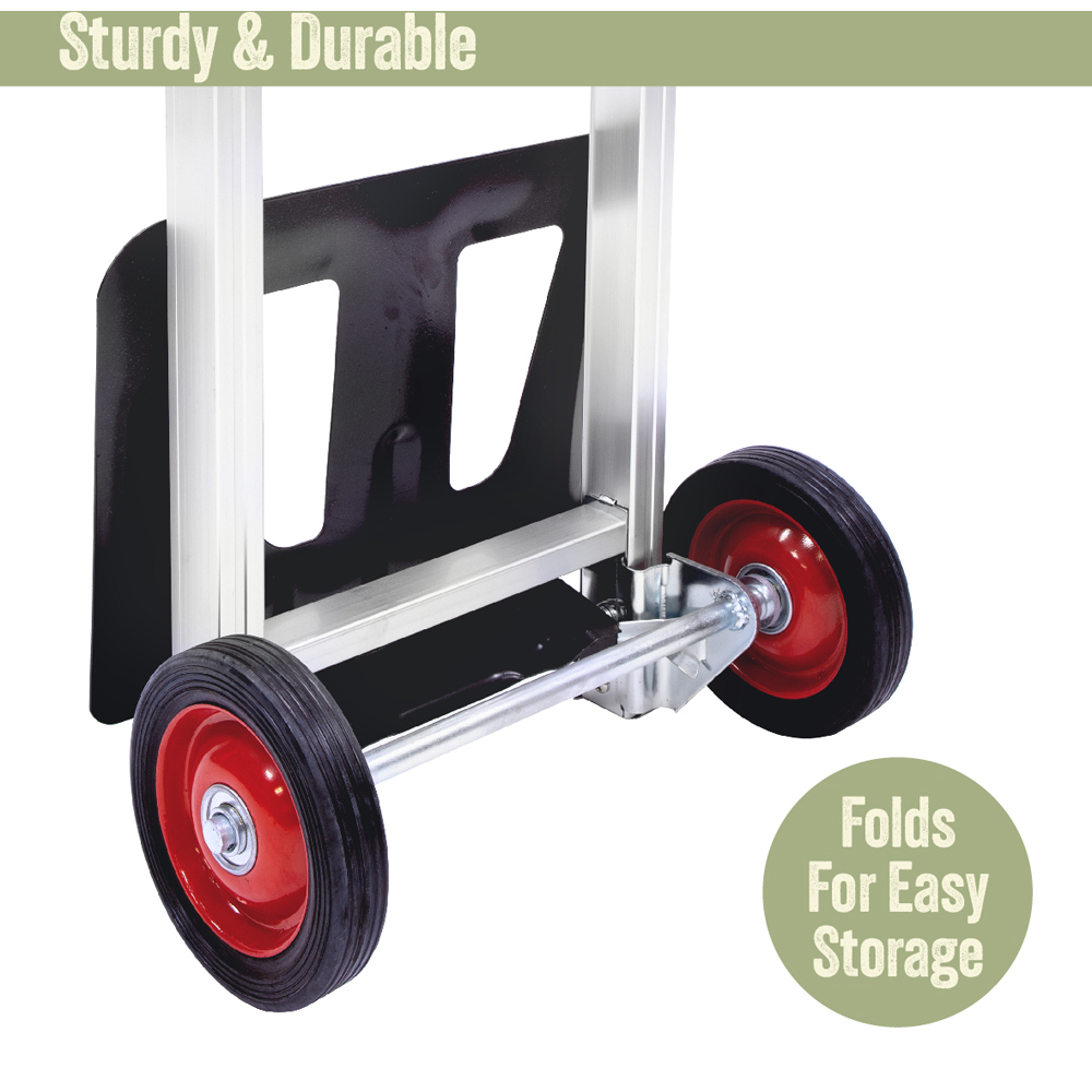 Milestone Camping Aluminium Heavy Duty Trolley 90kg Image 6
