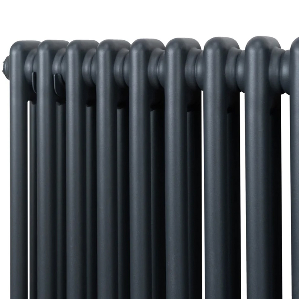 Monster Shop 5300 BTU Anthracite Grey Traditional 2 Column Radiator 1800 x 472mm Image 5