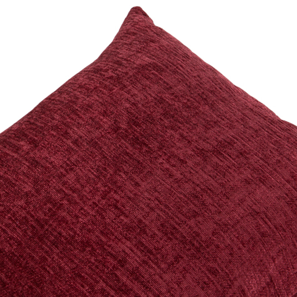 Kaikoo Maroon Chenille Cushion Image 2