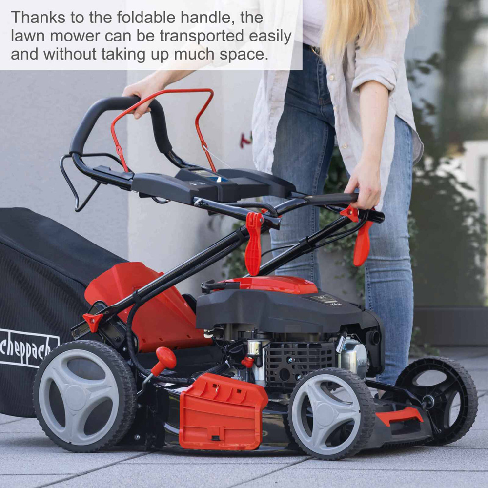 Scheppach MS225-53E Self-Propelled 53cm Petrol Lawn Mower Image 7