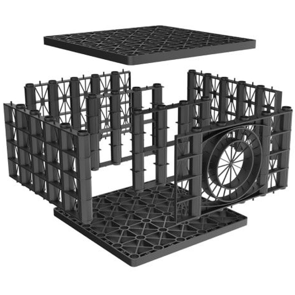 Rainsmart Shallow Soakaway Crate Kit 1000L Image 3