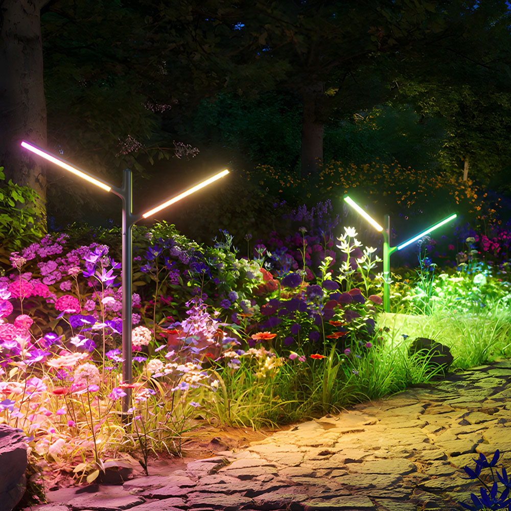 Govee RGBICWW LED Smart Garden Stake Light 2 Pack Image 2