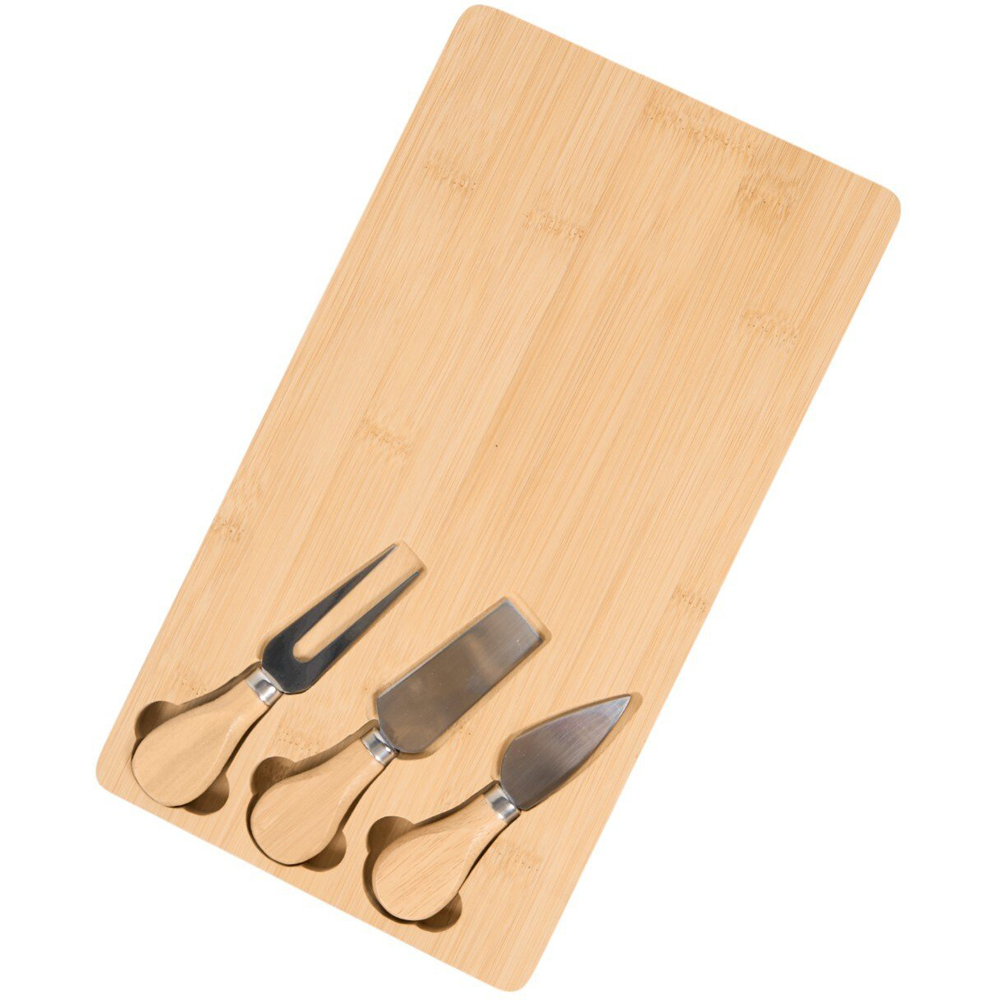 Bamboo Cheese Board Natural Image 2