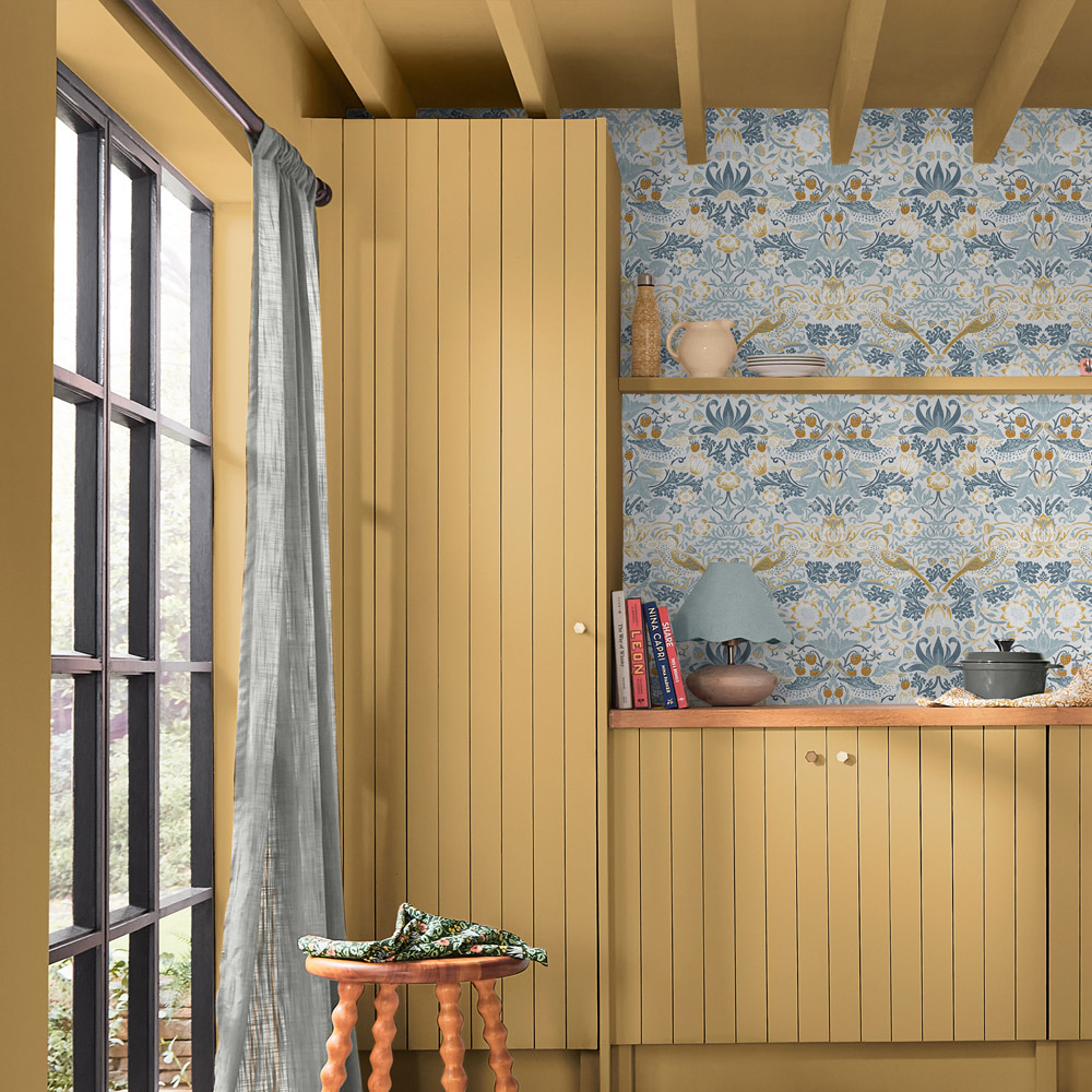 William Morris At Home Lawn Daisy Eggshell Paint 1L Image 5