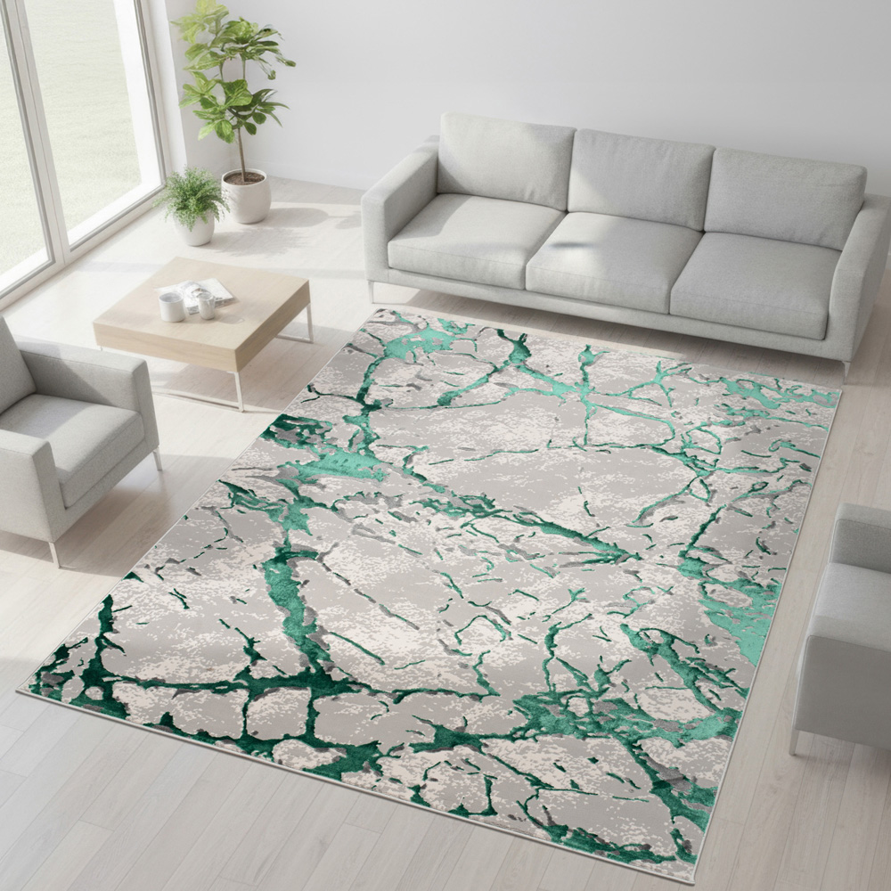 Smart Living Venice Emerald Carved Rug 80 x 150cm Image 2