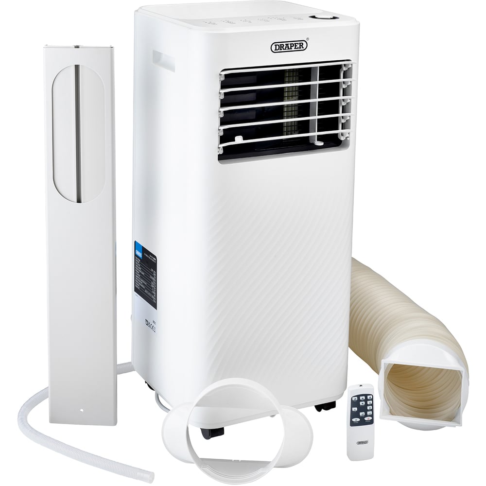 Draper White 5000BTU 3 in 1 Air Conditioner and Dehumidifier 560W Image 1
