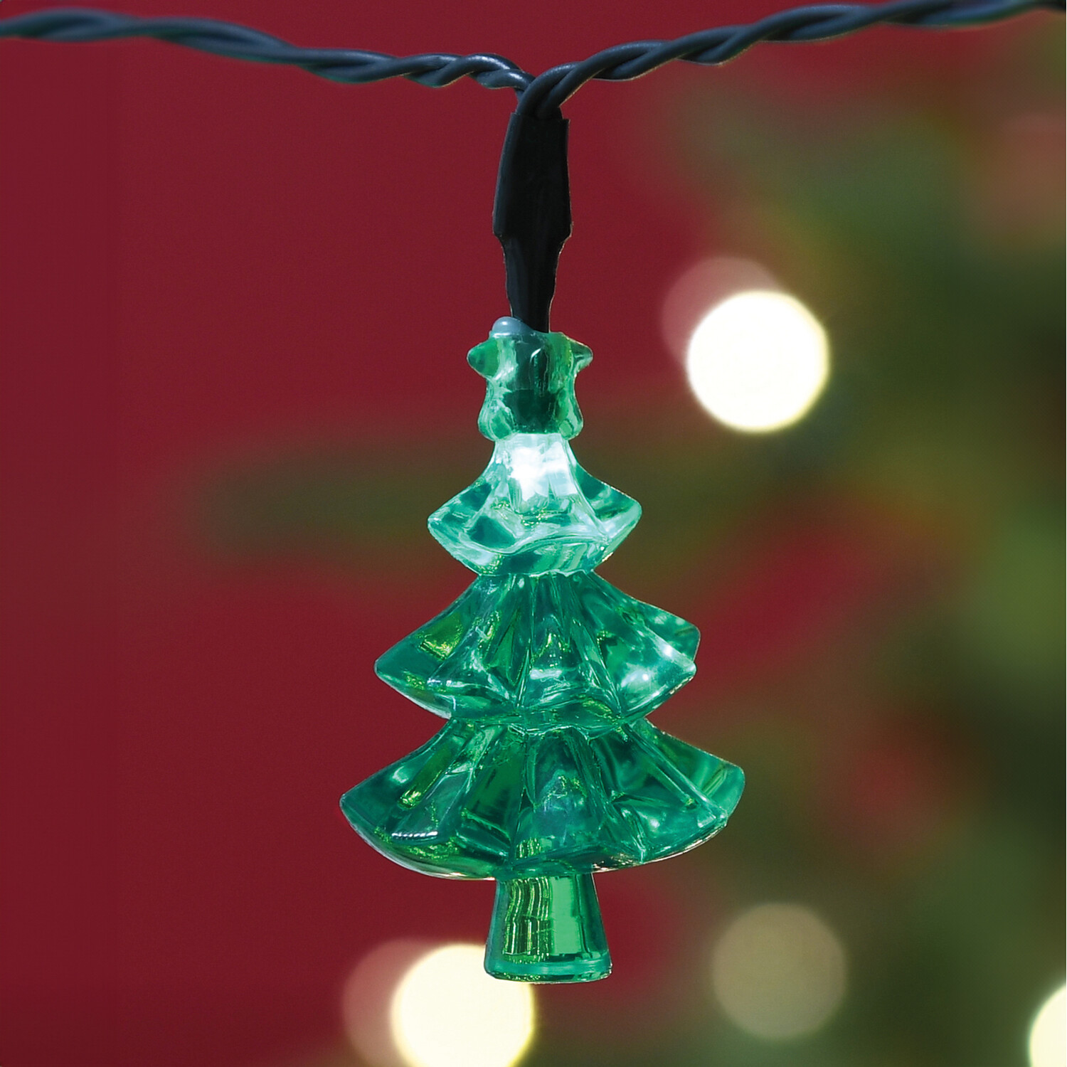 50 LED Christmas Tree String Light - Green Image 8