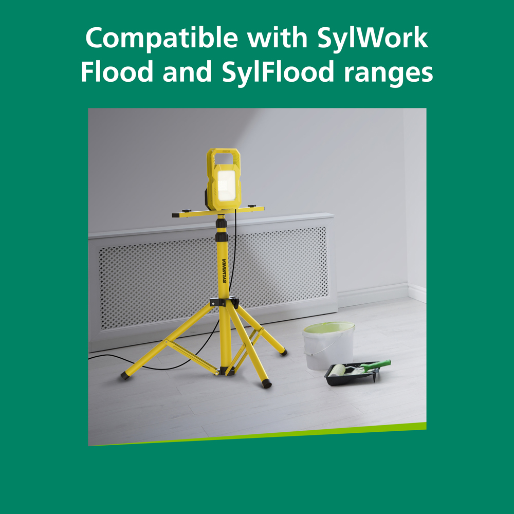 Sylvania SylWork Work Floodlight Extendable Tripod Image 5