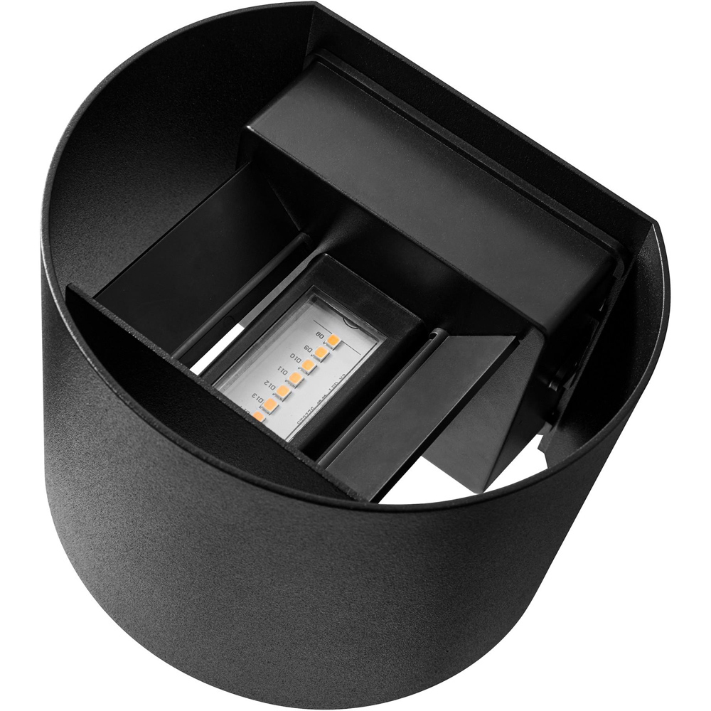 Nordlux Milda Black Outdoor Wall Light Image 4