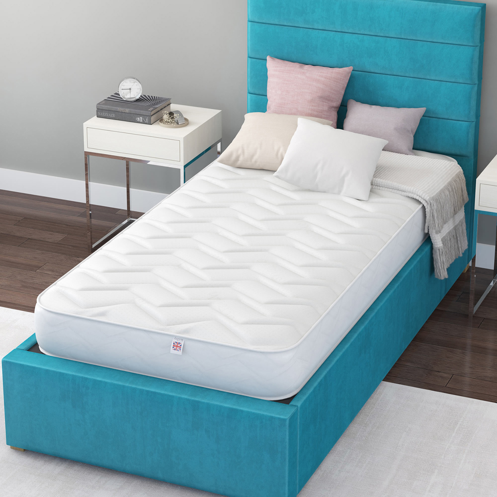 Aspire Small Double Comfort Memory Foam Rolled Mattress Image 2