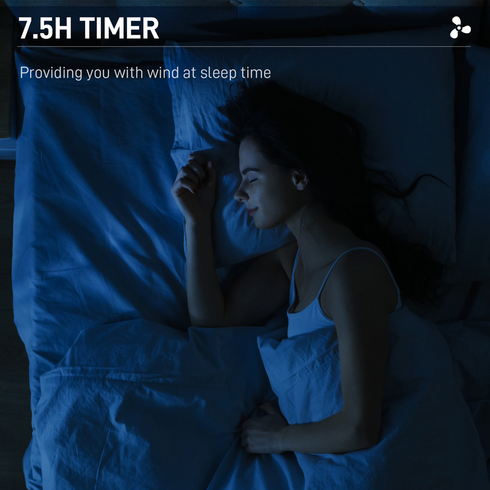 Portland Oscillation Spray Misting Pedestal Fan with Wheels 49 inch Image 7