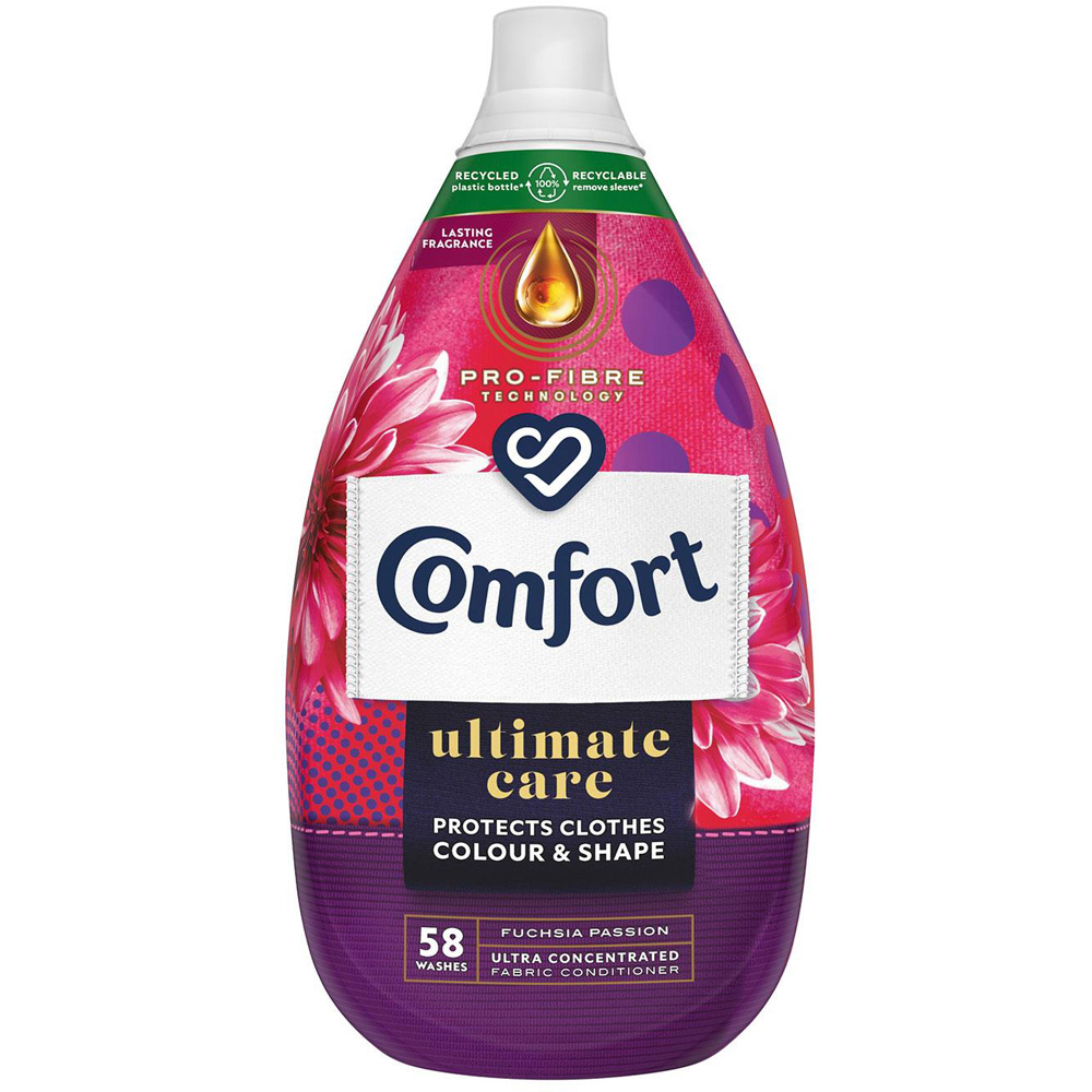 Surf Tropical Lily Laundry Powder with Comfort Fuchsia Passion Fabric Conditioner Image 2