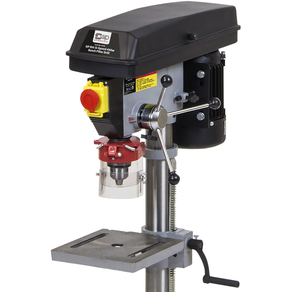 SIP 01711 B16-12 Speed Bench Pillar Drill 450W Image 2