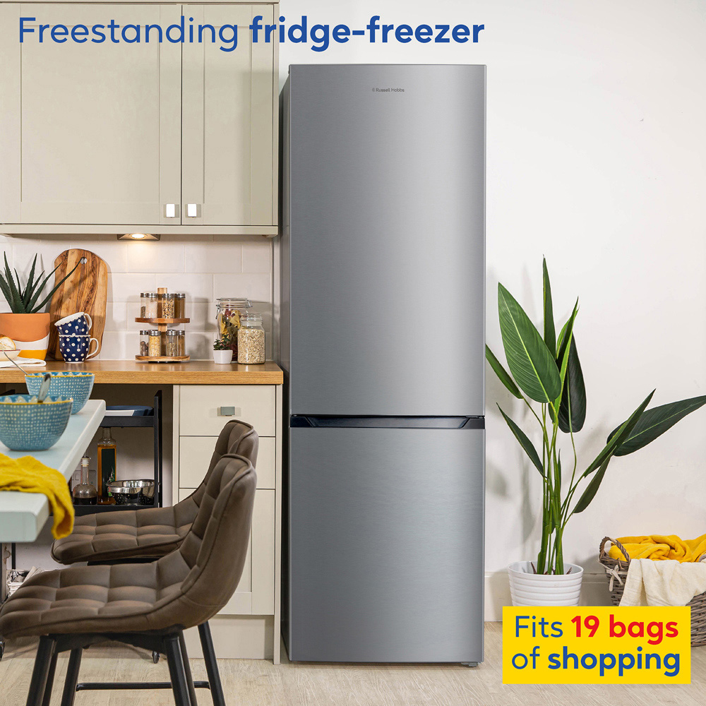 Russell Hobbs RH186FFFF60SS/01 Stainless Steel 60/40 Split Frost Free 293L Fridge Freezer Image 5