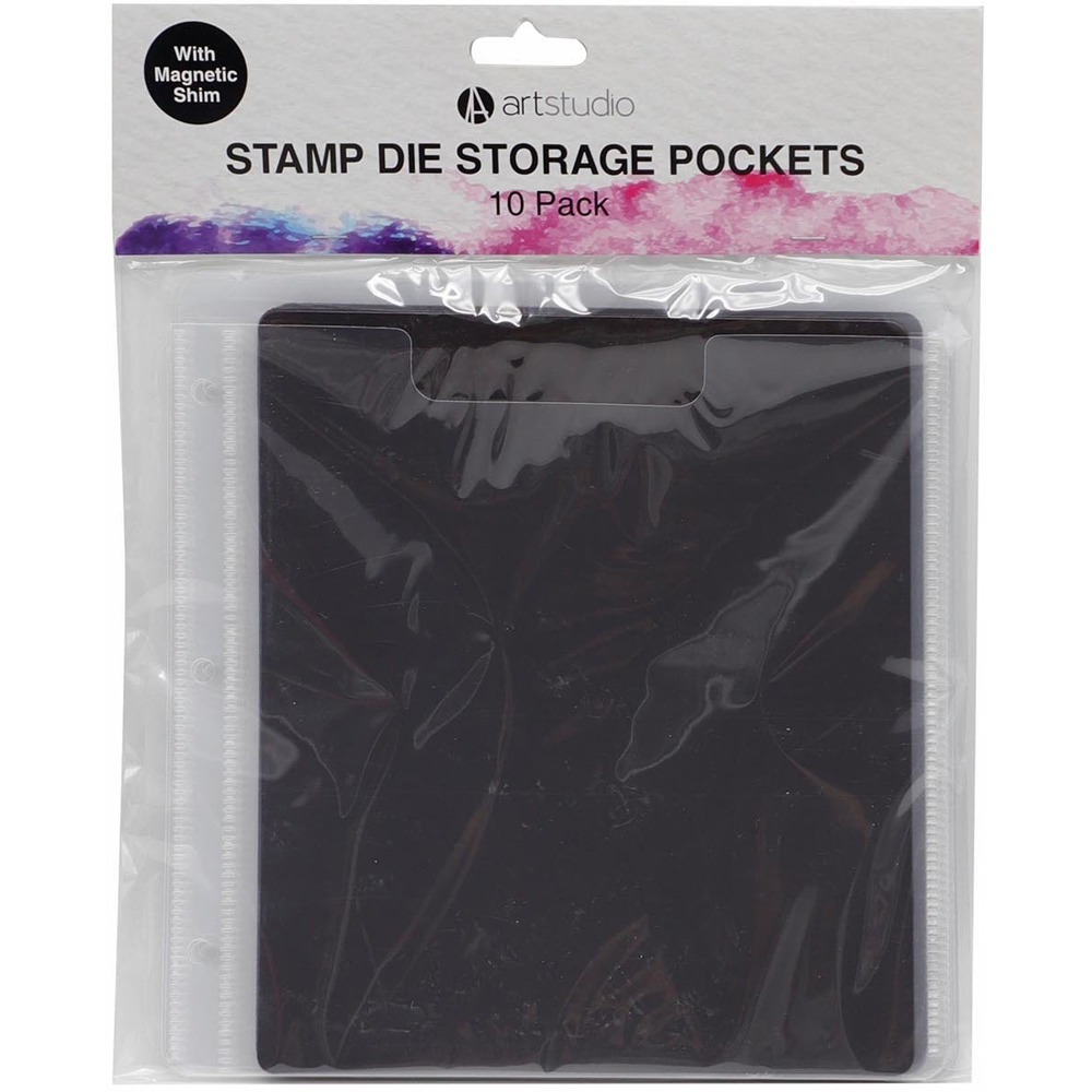Art Studio Stamp Die Storage Pockets 10 Pack Image