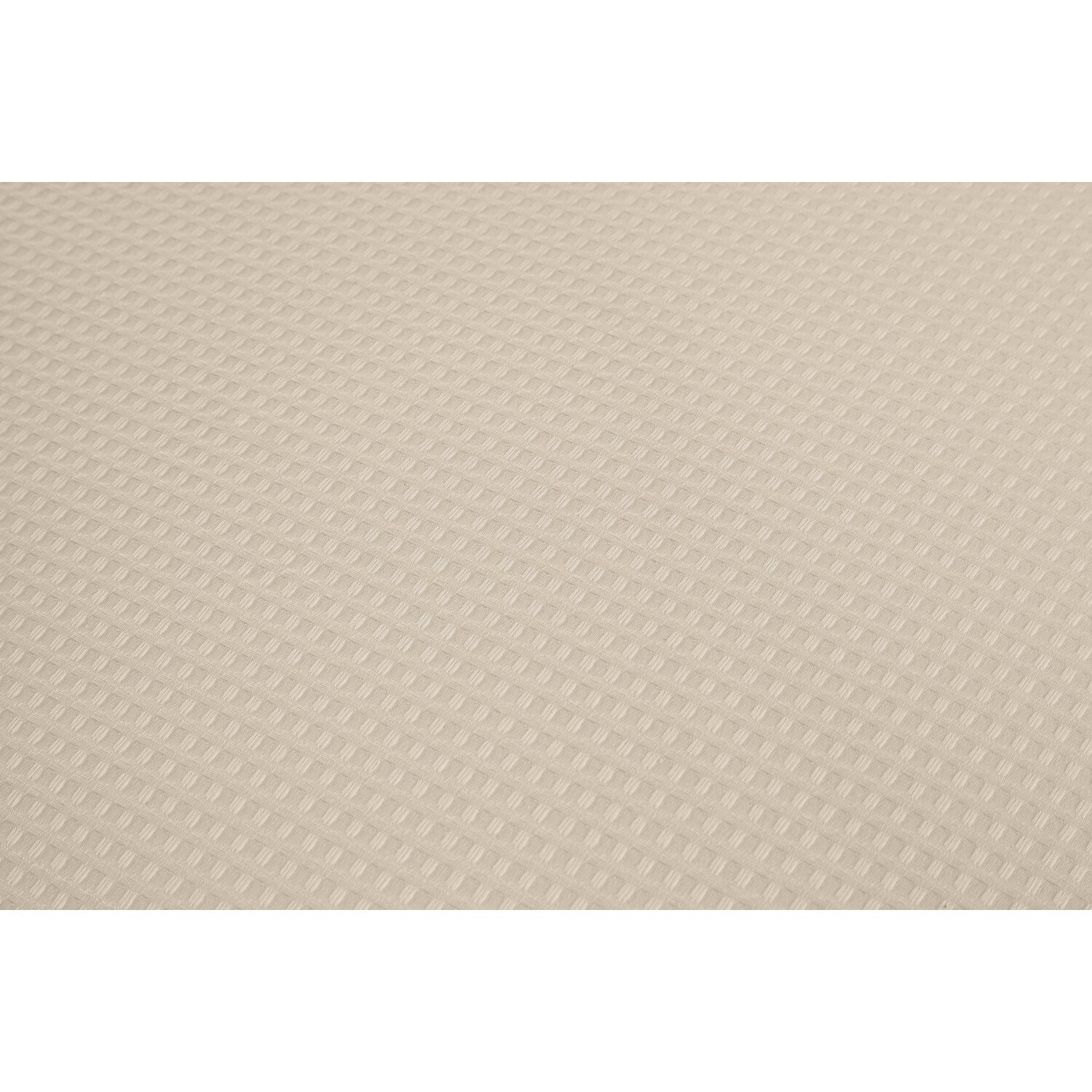 Divante King Natural Belgravia Waffle Duvet Cover and Pillowcase Set Image 5