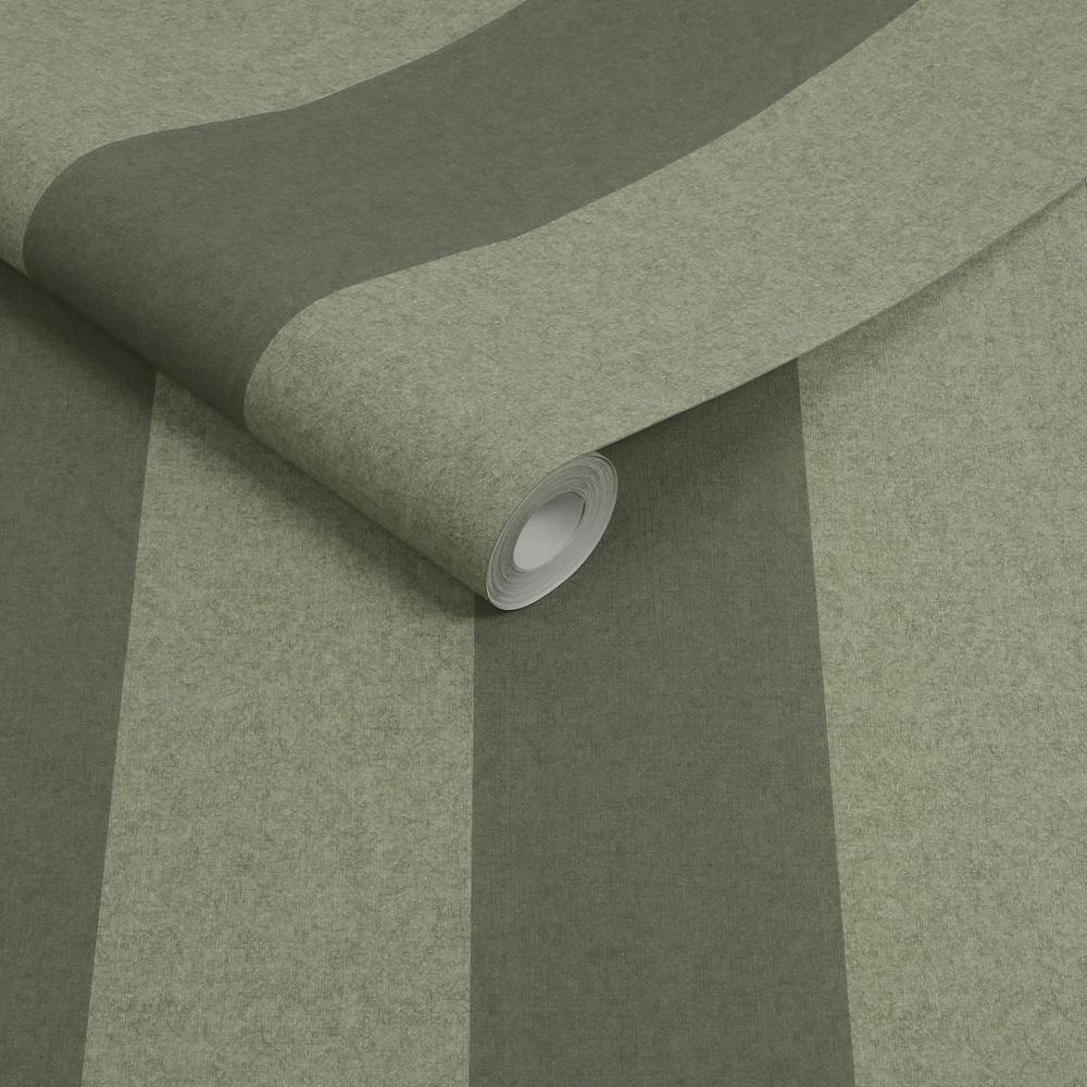 Superfresco Easy Regent Stripe Forest Wallpaper Image 2