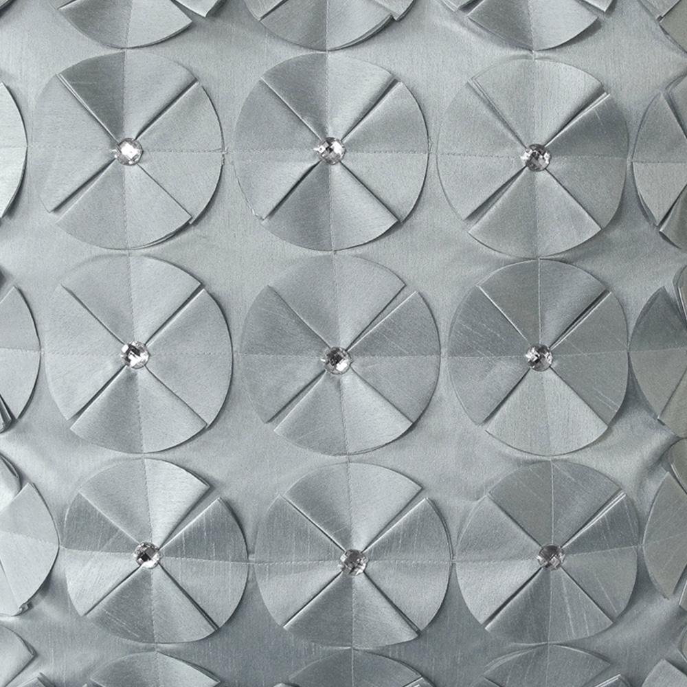 Intimates Vogue Diamante Silver Filled Cushion 56 x 56cm 2 Pack Image 2