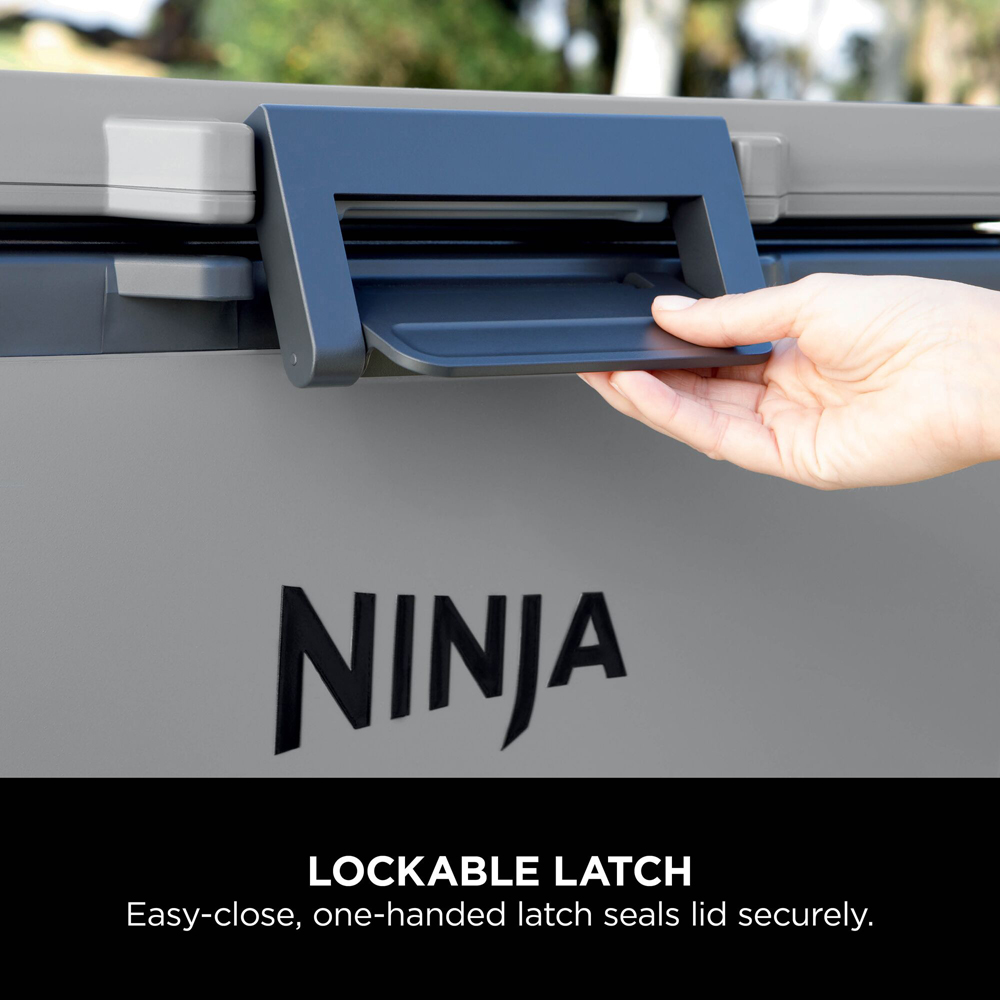 Ninja FrostVault FB131UKGY Slate Grey Hard Cooler with Dry Zone 28L Image 6