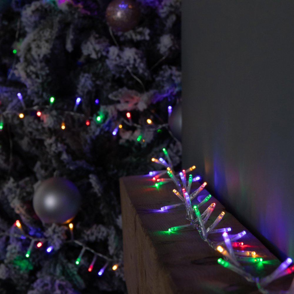 Samuel Alexander TreeBrights 750 Multicoloured LED Clear Cable Christmas String Lights 18.7m Image 6